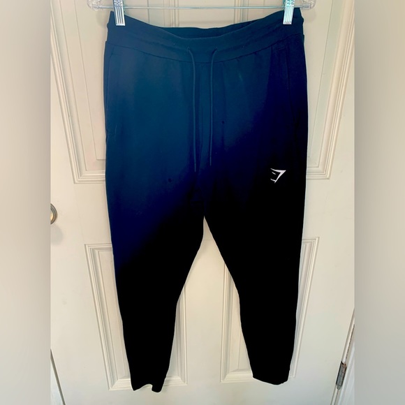 Gymshark joggers sweatpants black men’s size M - Picture 1 of 8